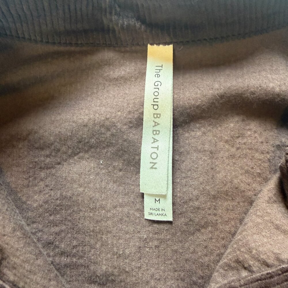 Aritzia The Group Babaton‎ Graydon Corduroy Button Up Long Sleeve Shirt Medium - Picture 2 of 8